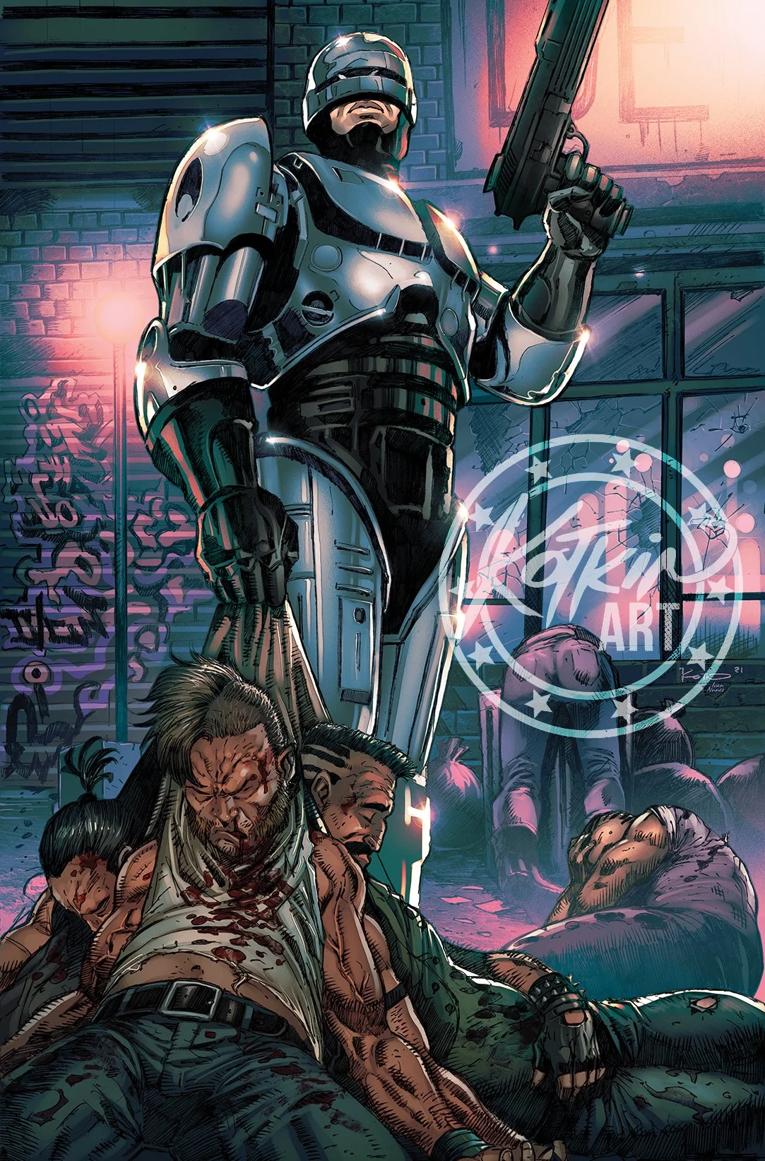 ROBOCOP - METAL CARD — Art Of Alex Kotkin
